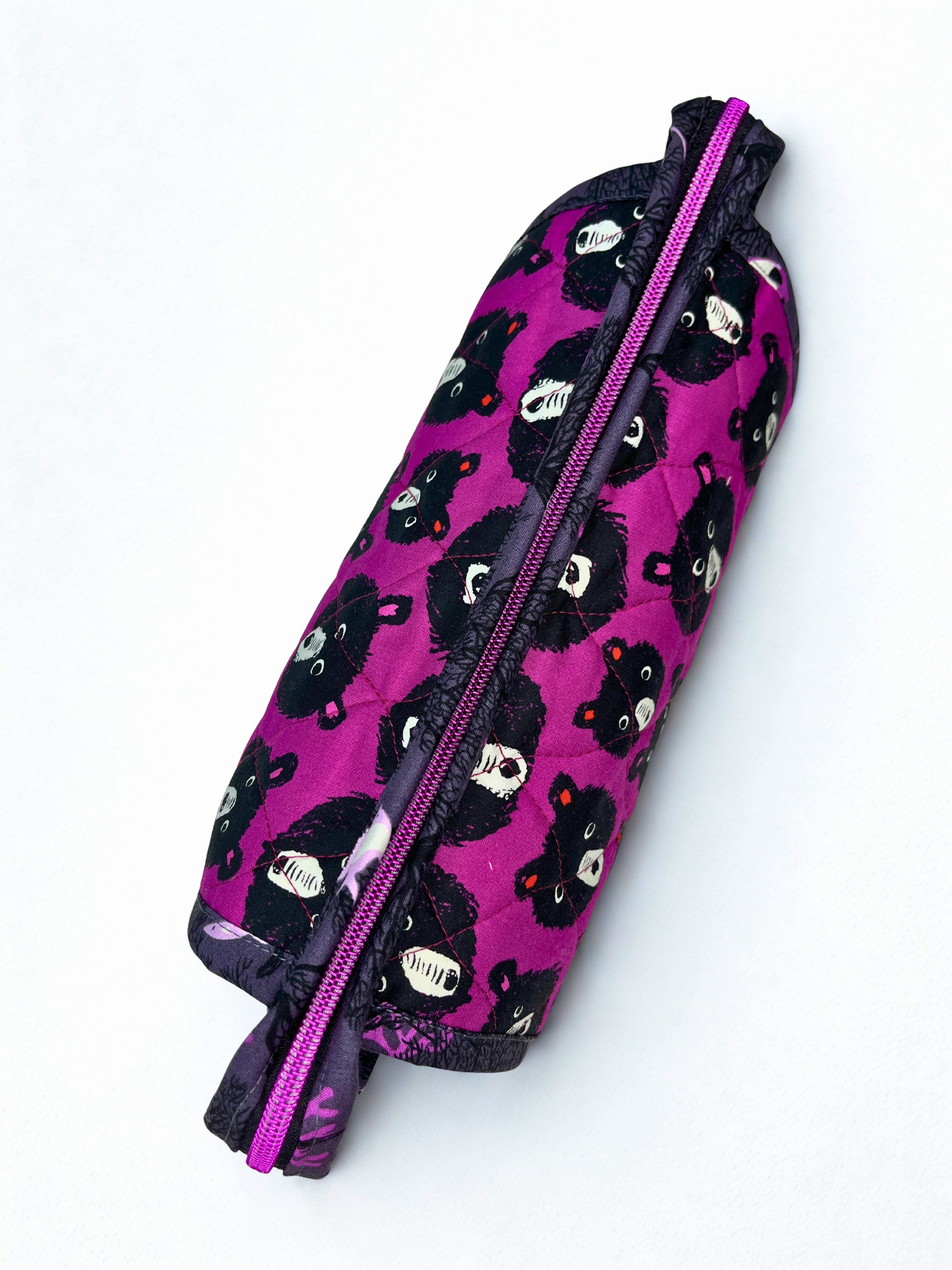 Sew Together Bag | Pink Grey Bears | Craft Organisation - Uphouse Crafts