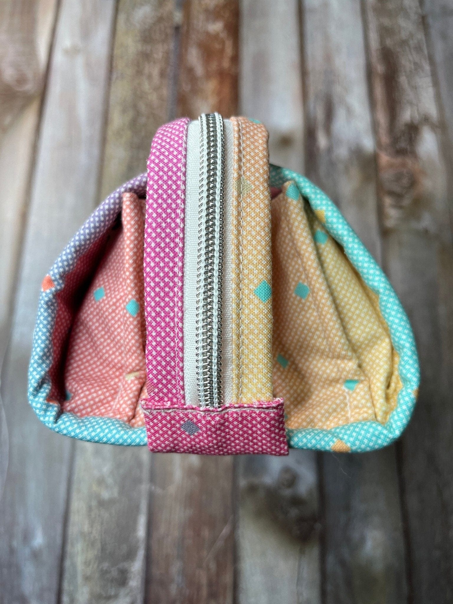 Sew Together Bag | Pink Lemon Floral | Organiser Bag