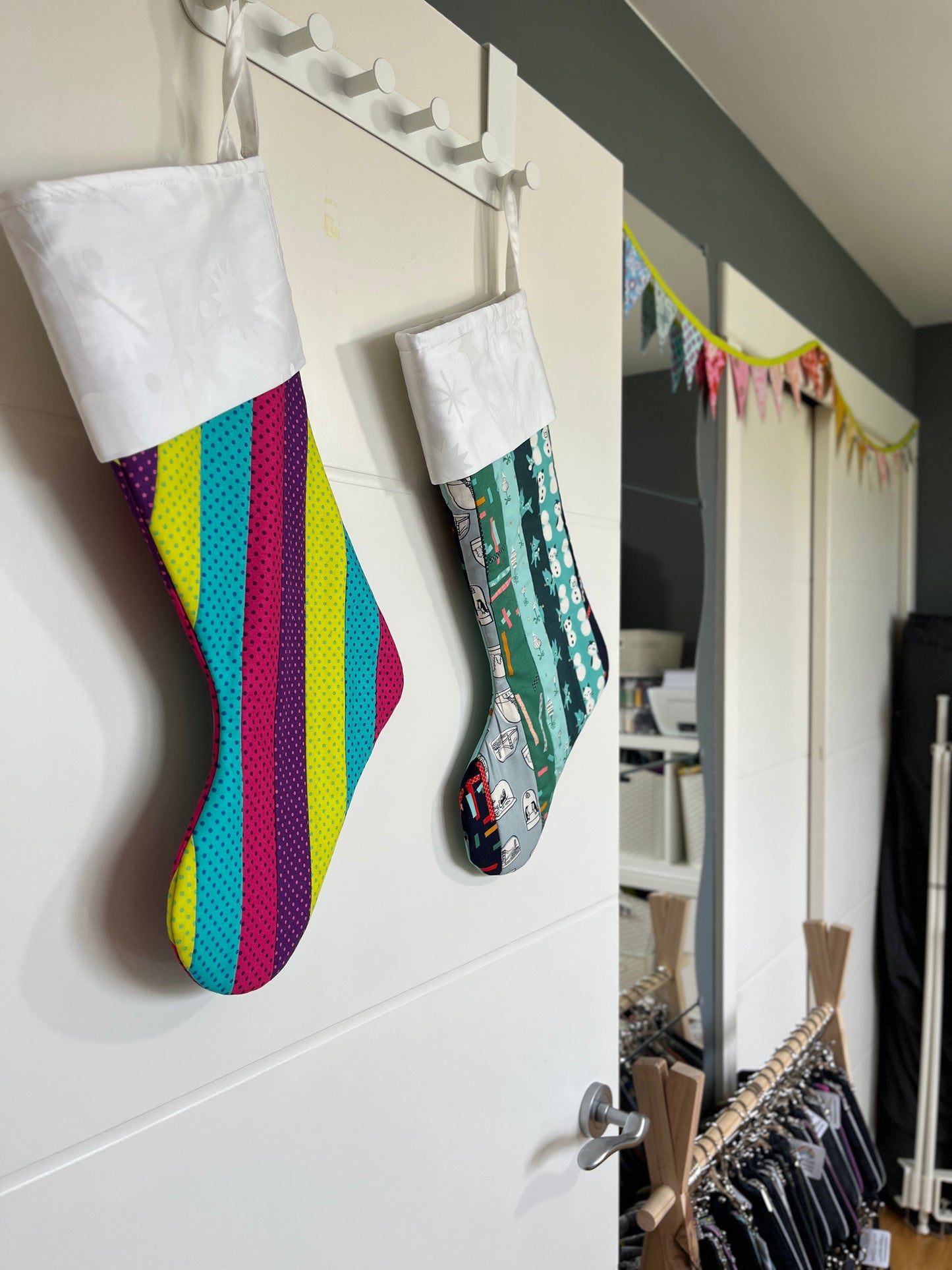 Sewing Classes in Shetland @ Uphouse Crafts - Quilted Christmas Stocking - Uphouse Crafts