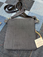 Shetland Wool Denim Crossbody Bag - Uphouse Crafts