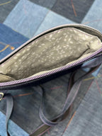 Shetland Wool Denim Crossbody Bag - Uphouse Crafts