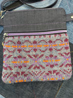 Shetland Wool Denim Crossbody Bag - Uphouse Crafts