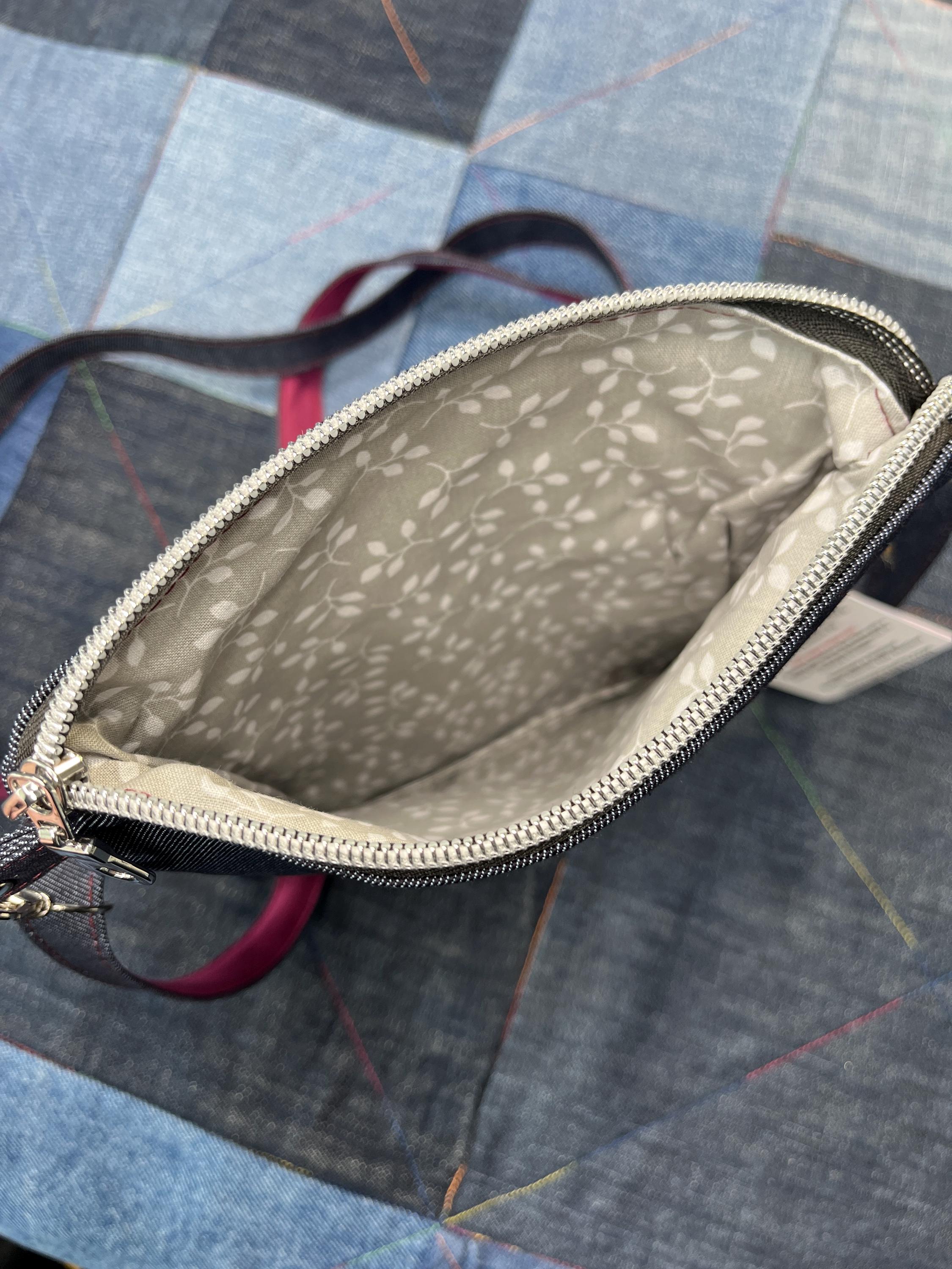 Shetland Wool Denim Crossbody Bag - Uphouse Crafts