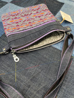 Shetland Wool Denim Crossbody Bag - Uphouse Crafts
