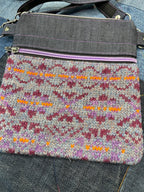 Shetland Wool Denim Crossbody Bag - Uphouse Crafts