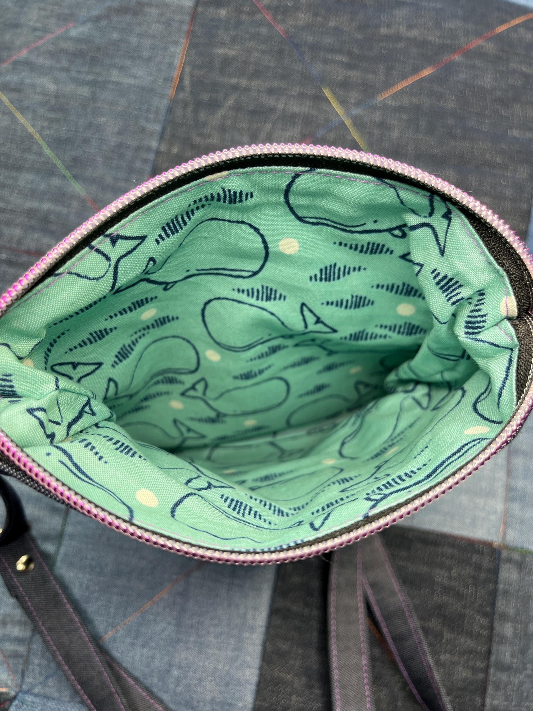 Shetland Wool Denim Crossbody Bag - Uphouse Crafts