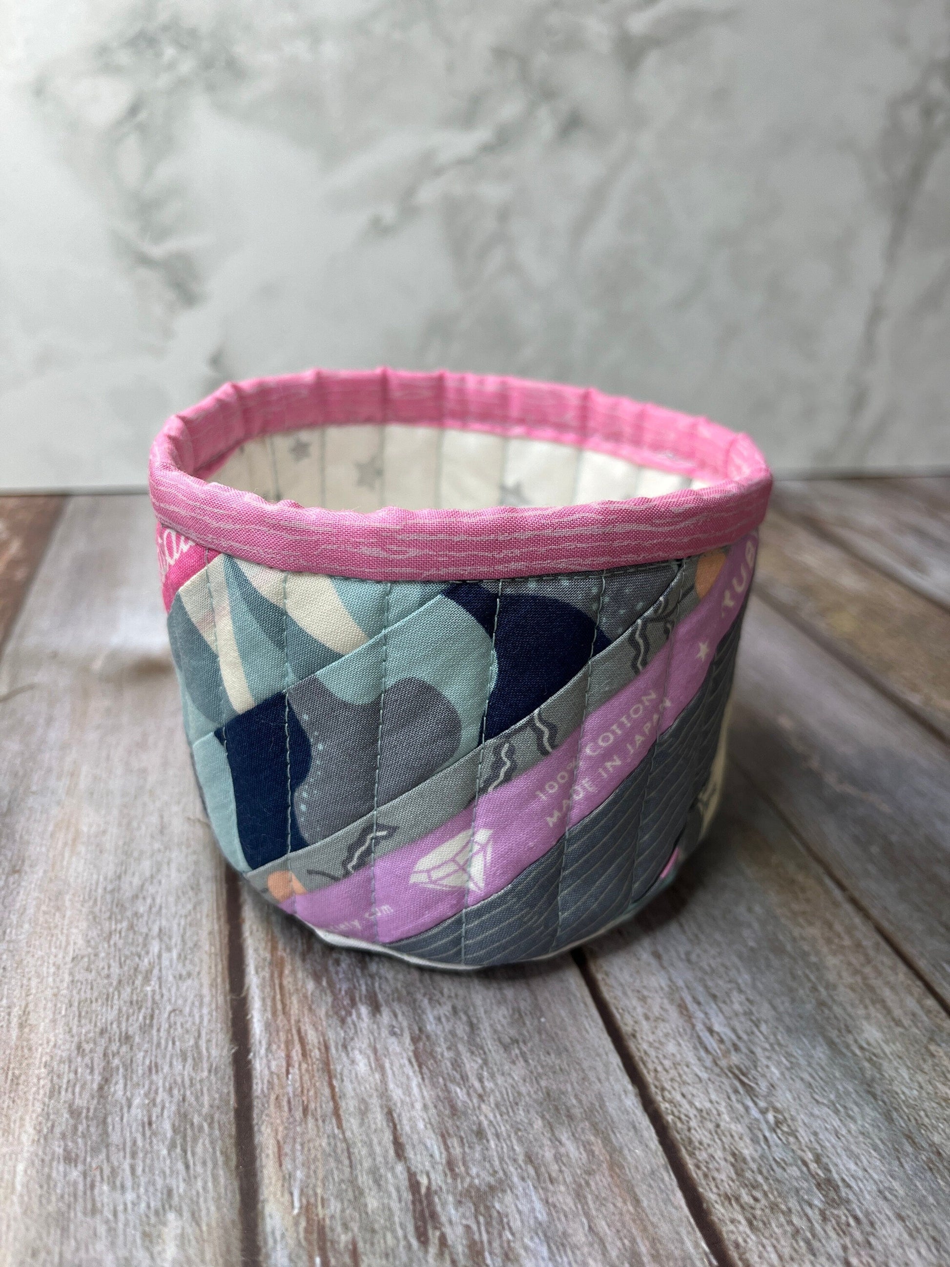 Small Fabric Tub Limited Edition No S202402 - Uphouse Crafts