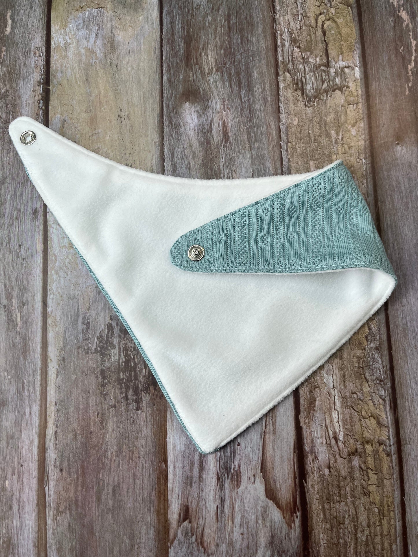 Baby Dribble Bib | Pointelle Cotton Jersey