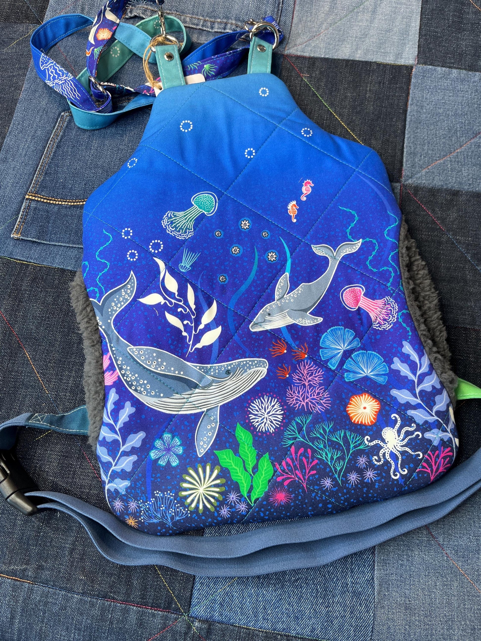 Wearable Hot Water Bottle Under the Sea - Uphouse Crafts