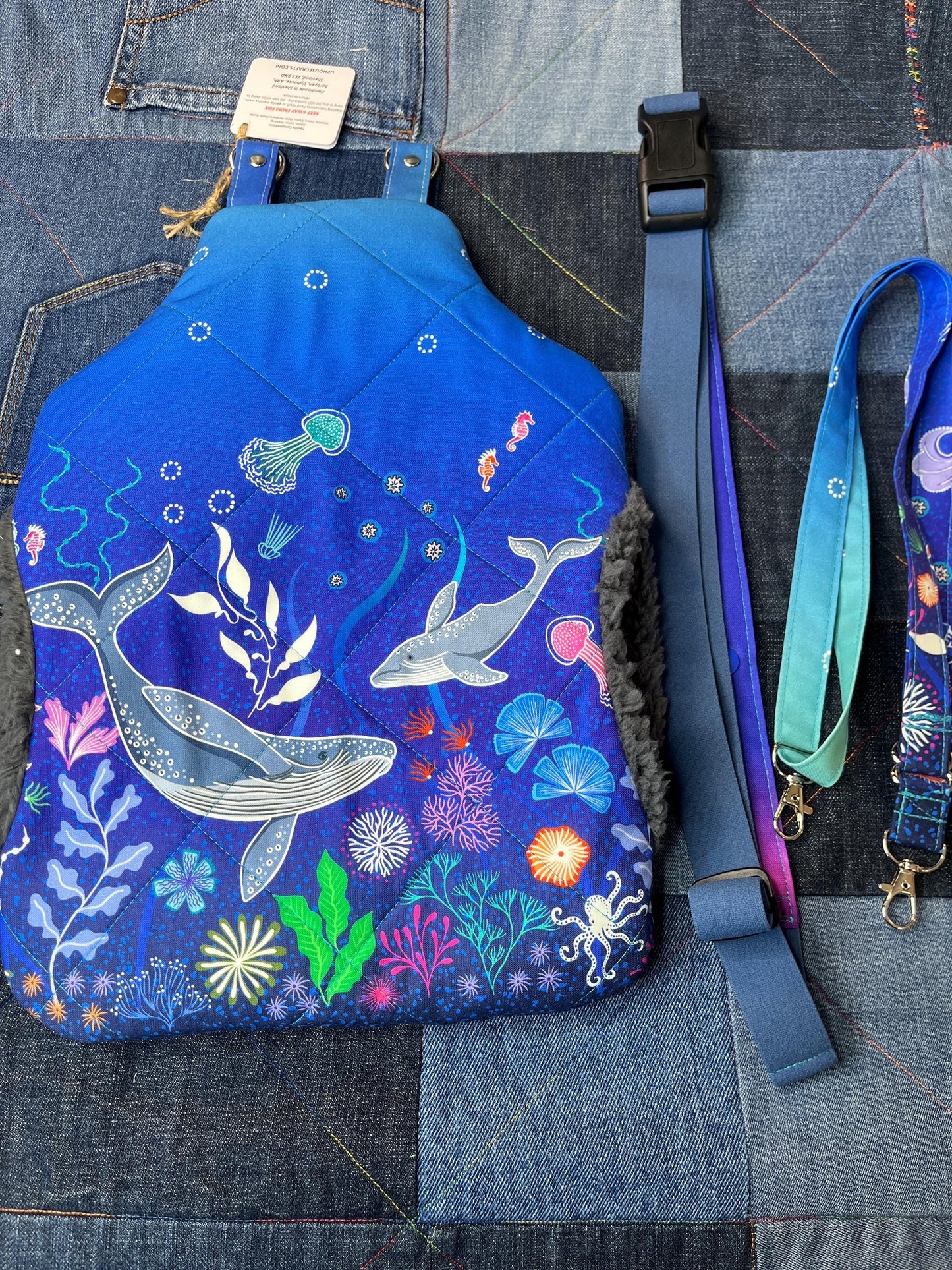 Wearable Hot Water Bottle Under the Sea - Uphouse Crafts