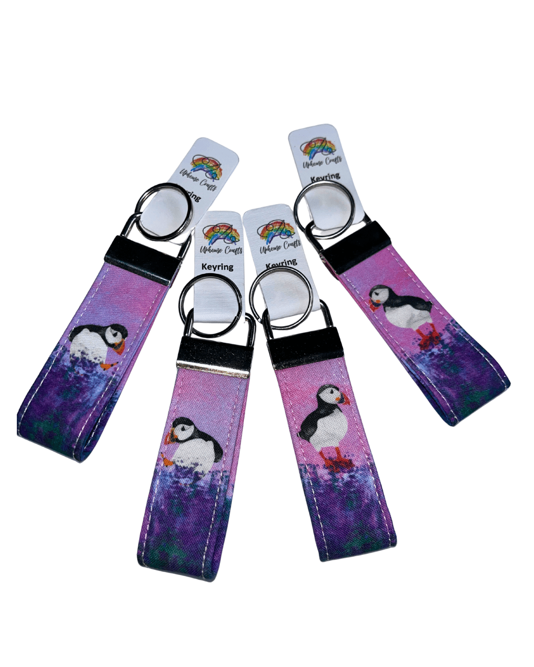 Wholesale | Handmade Mixed Designs Keyrings (BOX of 10) - Uphouse Crafts