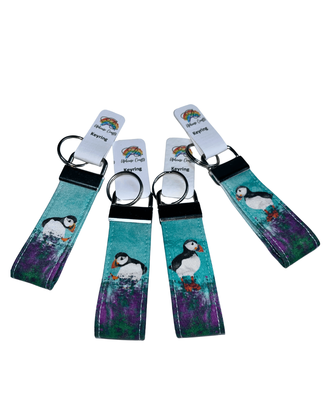 Wholesale | Handmade Mixed Designs Keyrings (BOX of 10) - Uphouse Crafts