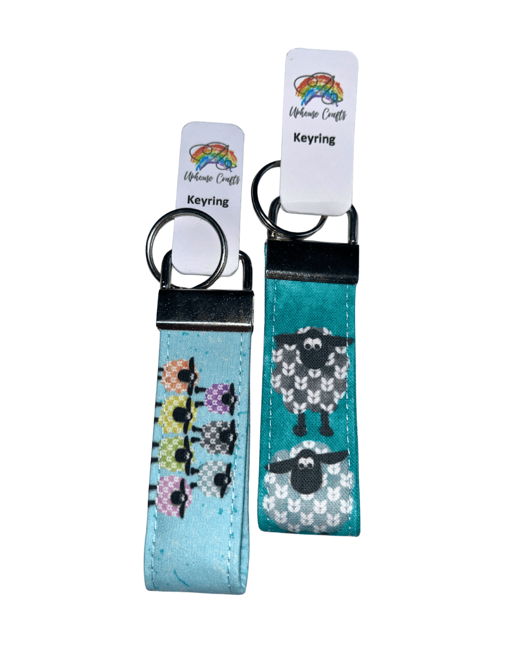 Wholesale | Handmade Sheep Keyring (BOX of 10) - Uphouse Crafts