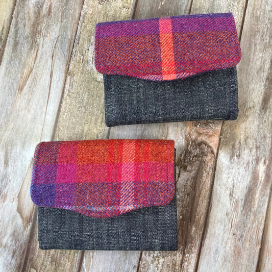 Handmade Shetland Tweed Purse - Shetland Sunset - Uphouse Crafts